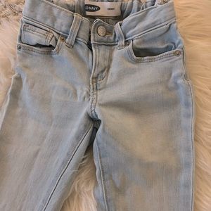 Girls denim Old Navy slim jeans